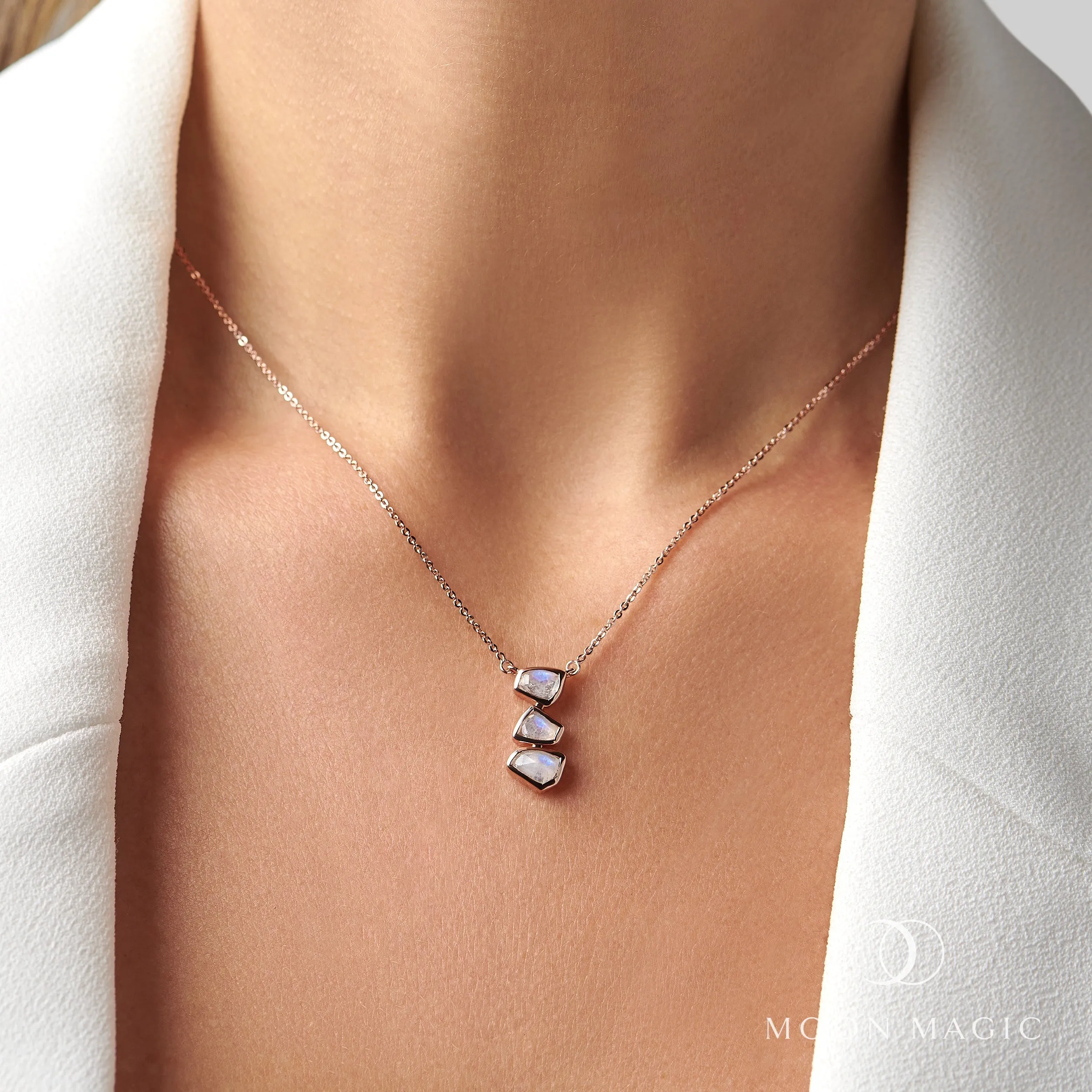 Moonstone Necklace - Dazzle Them