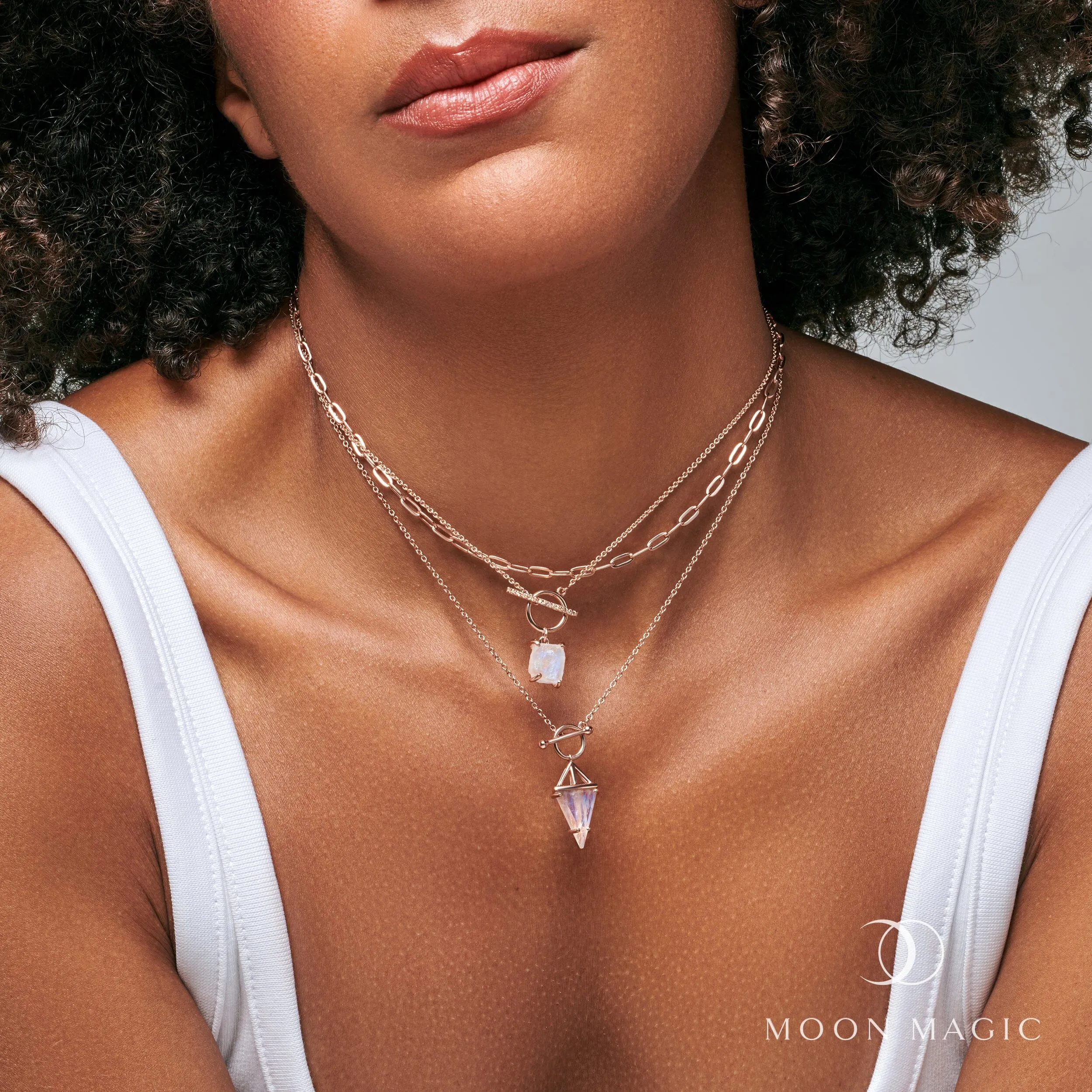 Moonstone Necklace - Heroine T Lock