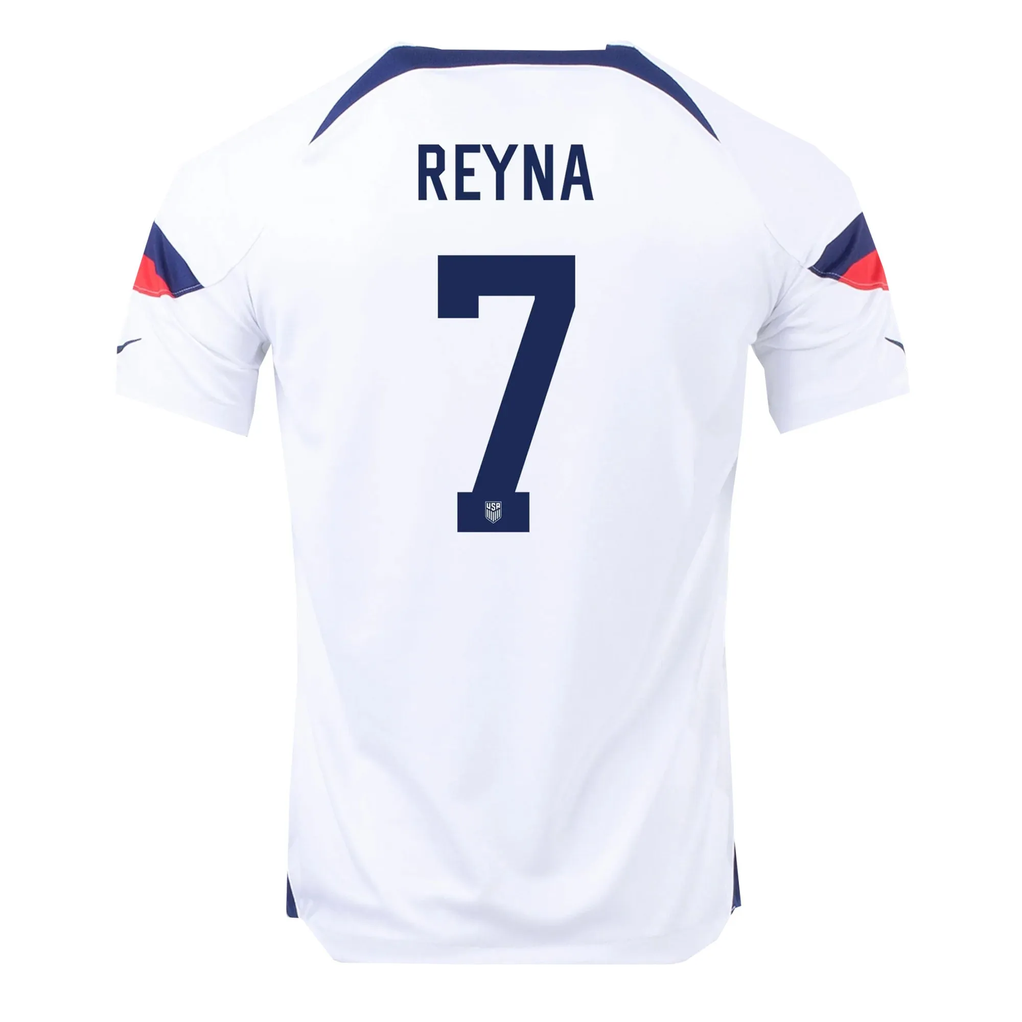 Nike Men's USA 2022/23 Dri-FIT ADV Home Jersey w/ Reyna #7 Printing