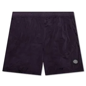 Nylon Metal Shorts - Ink Blue