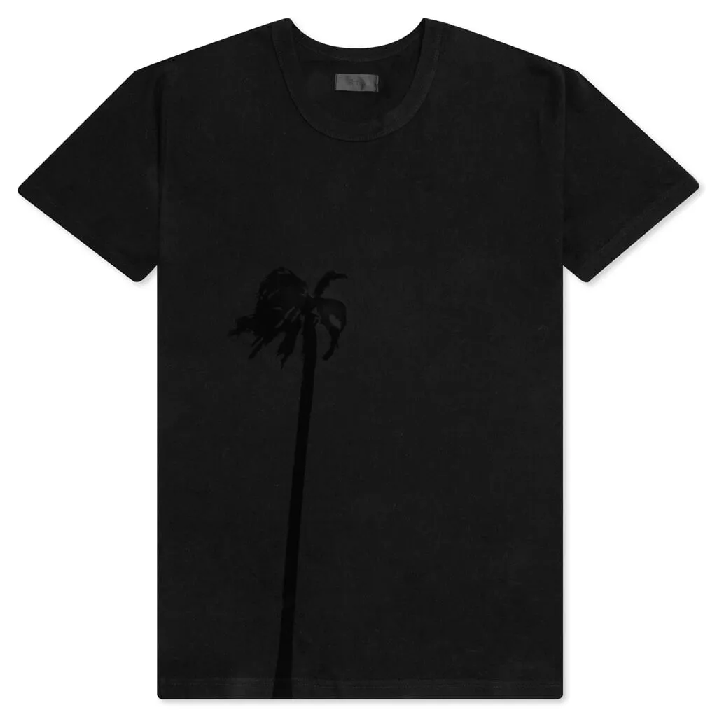 Pablo S/S T-Shirt - Black/Palm Tree