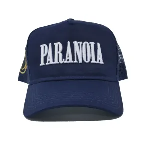 PARANOIA TRUCKER HAT NAVY