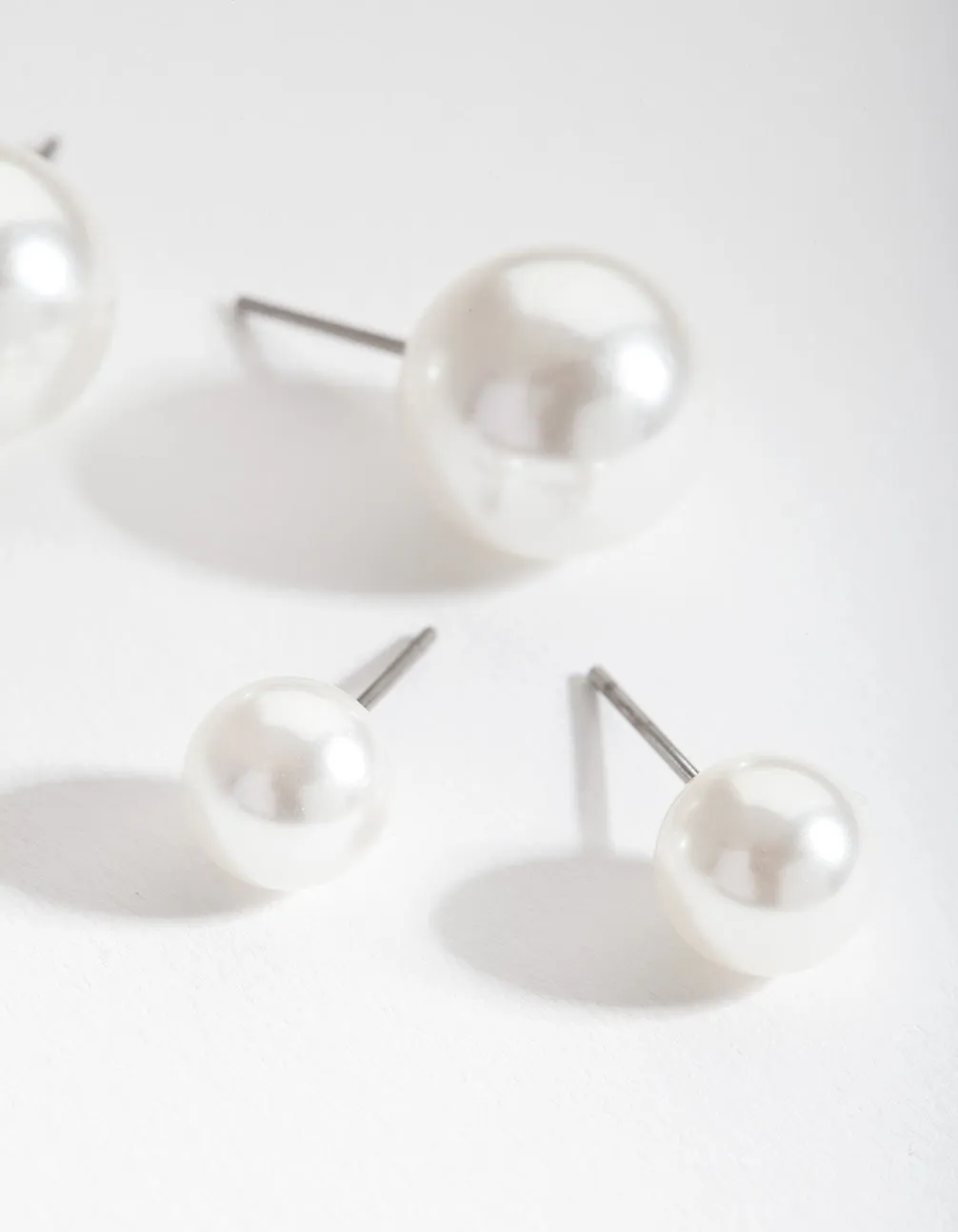 Pearl Stud Earring Pack