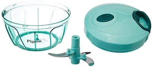 Pigeon Handy Chopper with 3 Blades, Green