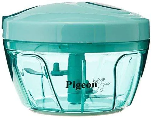 Pigeon Handy Chopper with 3 Blades, Green