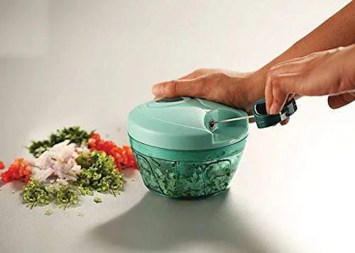 Pigeon Handy Chopper with 3 Blades, Green