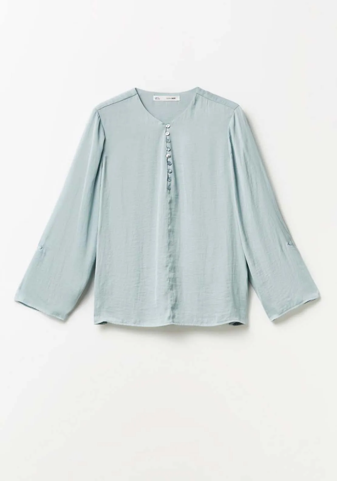 Plain Blouse - Light Green