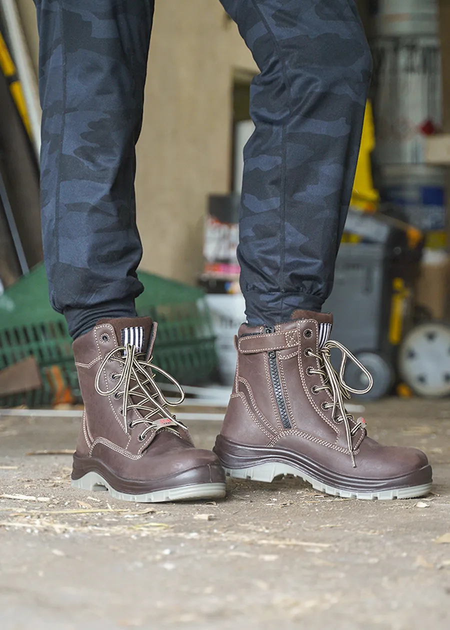 Pursues: women's safety work boots (zip)