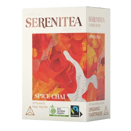 Serenitea Spice Chai 25 Pyramid Tea Bags