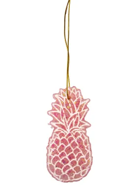 Simply Southern Freshiez Pink Pineapple-Shaped Air Freshener in Mocha Cream Scent- Sweet Tropical Fragrance for Car, Locker, Drawers, Closet (30-45 Days)