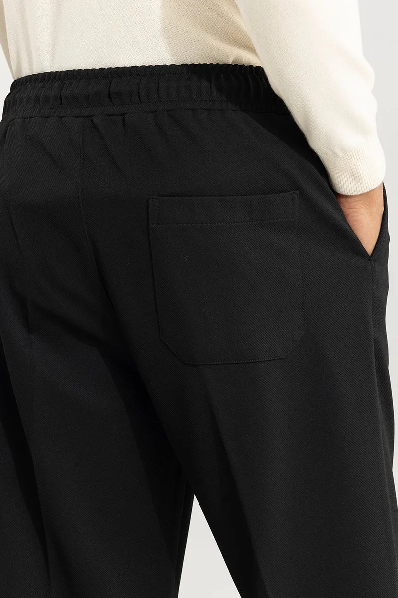 Slopie Black Korean Pant