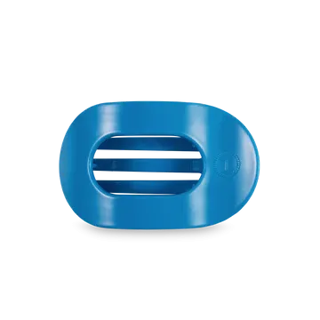 Small Teleties Flat Oval Clip - Bora Bora