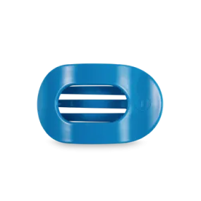 Small Teleties Flat Oval Clip - Bora Bora