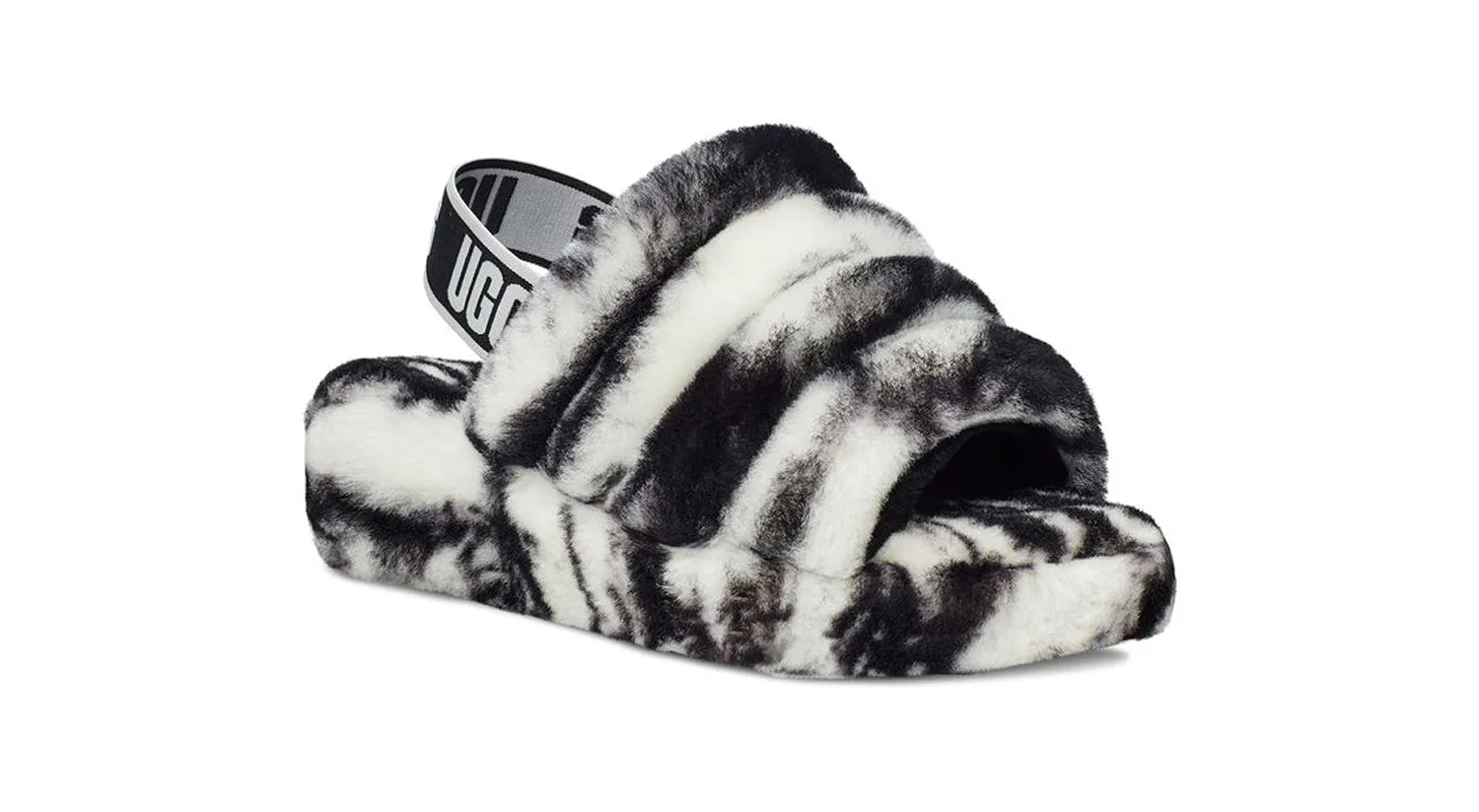 UGG Fluff Yeah Slide Marble Women