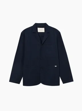 Valley Unconstructed Blazer Navy