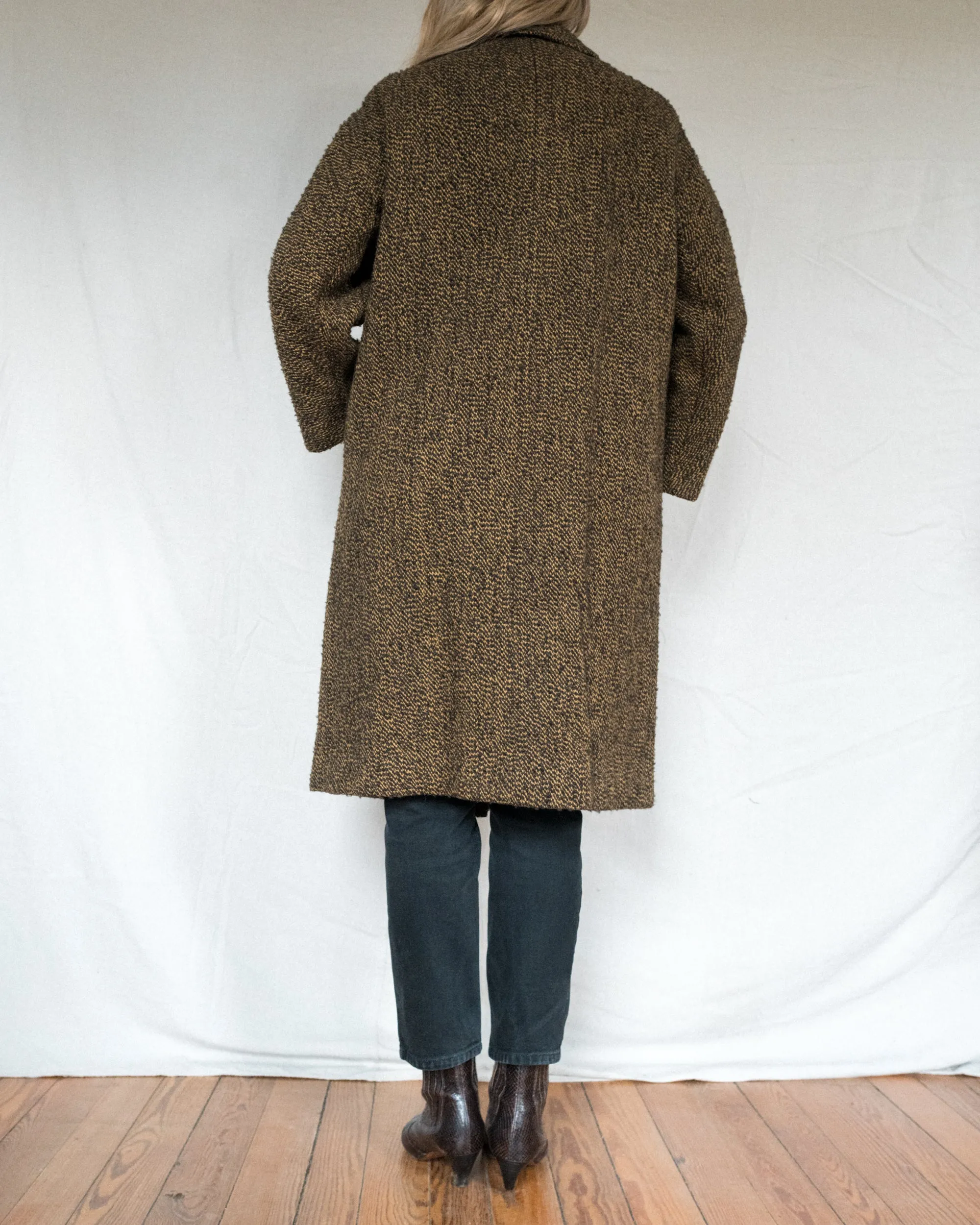 Vintage 60s Tweed Coat (S/M)