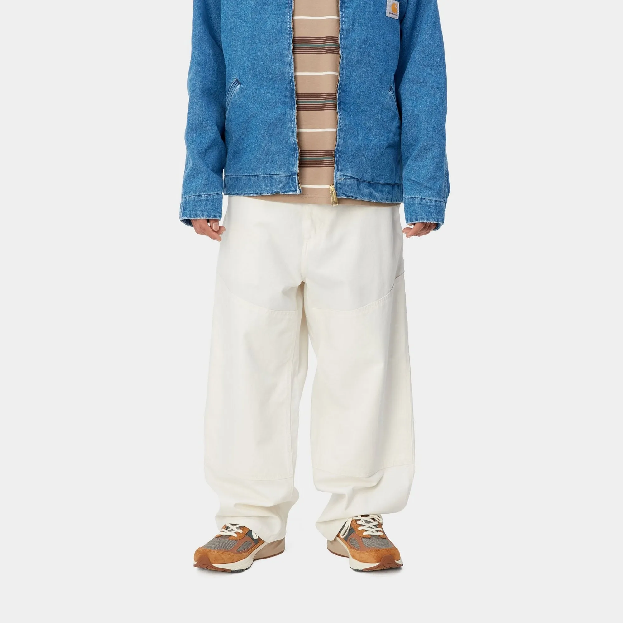 Wide Panel Double Front Pant | Wax